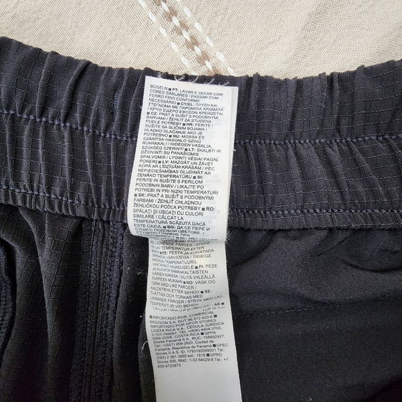 Athleta Black Cargo Jogger Pants Black  Elastic draw string Leg Cuffs Size S - Picture 8 of 9